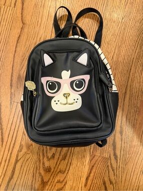 Betsey Johnson pug backpack